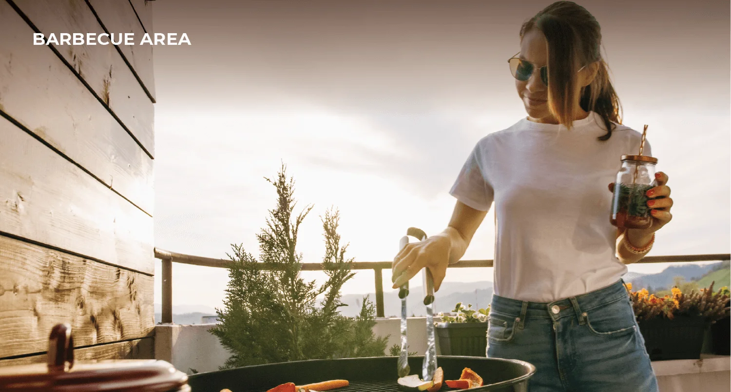 barbeque area barbeque area