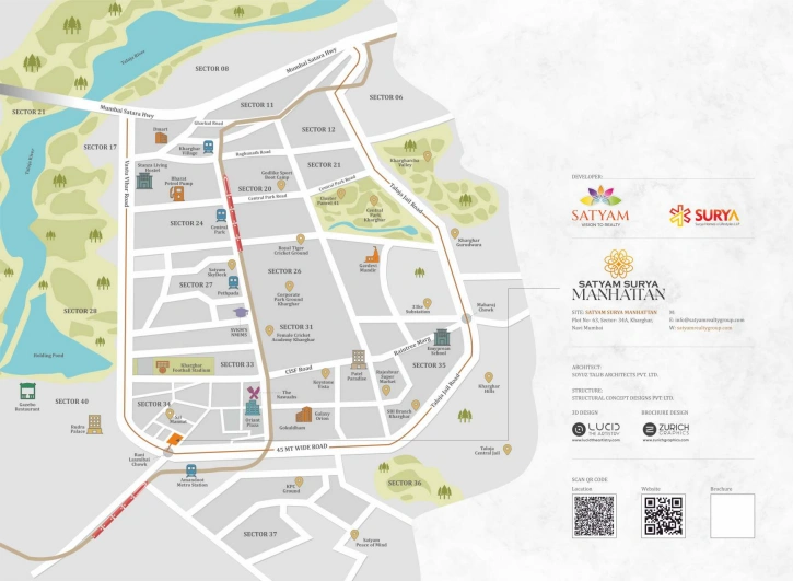 Satyam Surya Manhaitan Kharghar Location Satyam Surya Manhaitan Kharghar Location